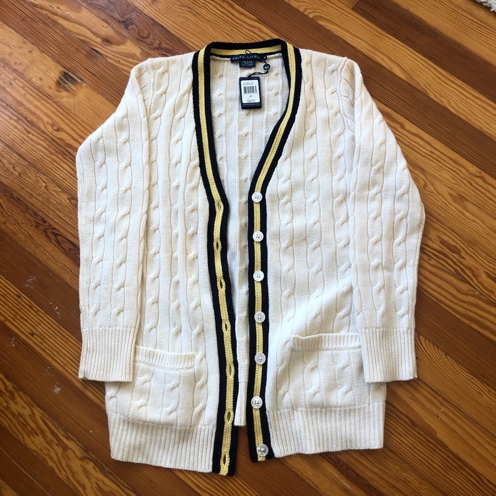 Ralph Lauren 100% cashmere cardigan